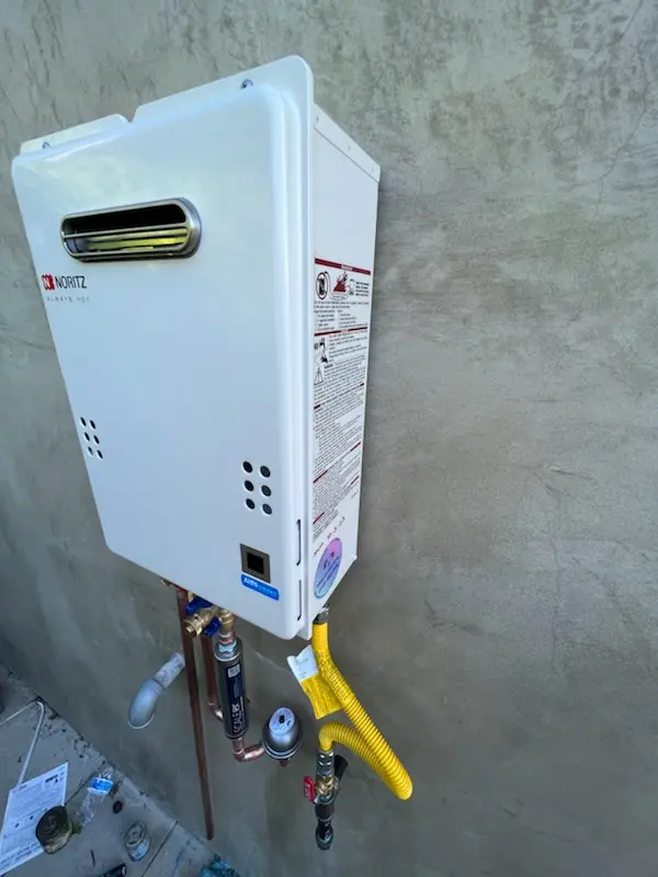 Tankless water heater installation for Medina homes